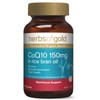 Herbs of Gold COQ10 150mg In Rice Bran Oil 60caps