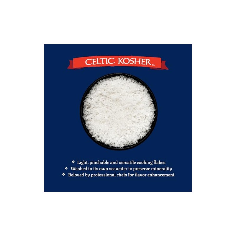 Celtic Sea Salt Gourmet Kosher, 16 Ounce