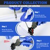 Stainless Steel Cable Tie Gun with 150 Pcs (50 Each