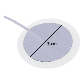 Physio Electrodos Circulares 3cm Fisioterapia Tens Ems 4 Pzas