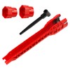 GLADFRESIT Plumbing Spanner Tool 8 in 1 Sink Spanner, Pipe