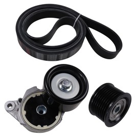 89378 Serpentine Drive Belt Tensioner Kit Fit for Toyota Land Cruiser/Sequoia/Tundra V8 4.6L/5.7L for Lexus GX460/LX570 Belt Tensioner and Idler Pulley Serpentine Belt Kit Replace 39185 36370 8PK2415