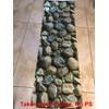 Yancorp 10ft Self-Adhesive Wallpaper Brown Stone Brick Wallpaper Fireplace Kitchen