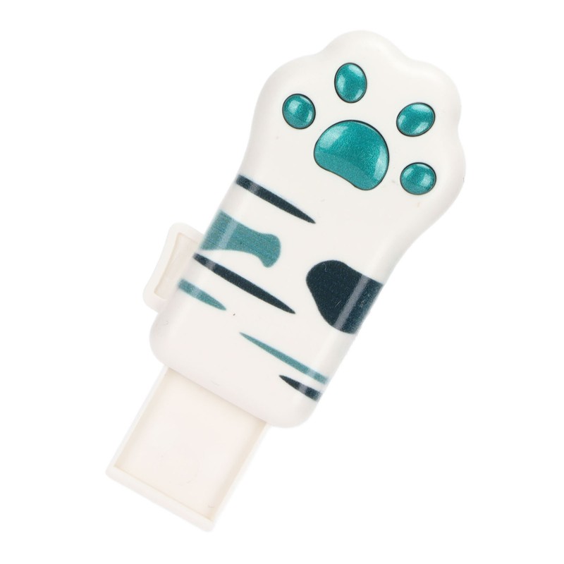 Memory Stick Olive Green Tabby Pattern Cat Paw Shape USB