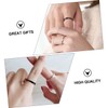 Baluue Stylish Silver Couple Ring Open Design Finger Jewelry for