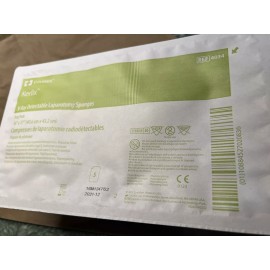 Covidien LOT OF 2 5 Packs COVIDIEN KERLIX X-Ray Detectable Laparotomy Sponges 16"x17"