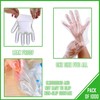 Castle Houseware 1000 x Einweg Kunststoff Handschuhe PE, Größe L