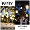 12 Pcs Paper Lantern Lights, Warm White Mini LED Lights