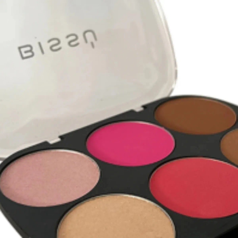 Paleta De Rostro Bissu Iluminador Rubor Bronceador Contorno