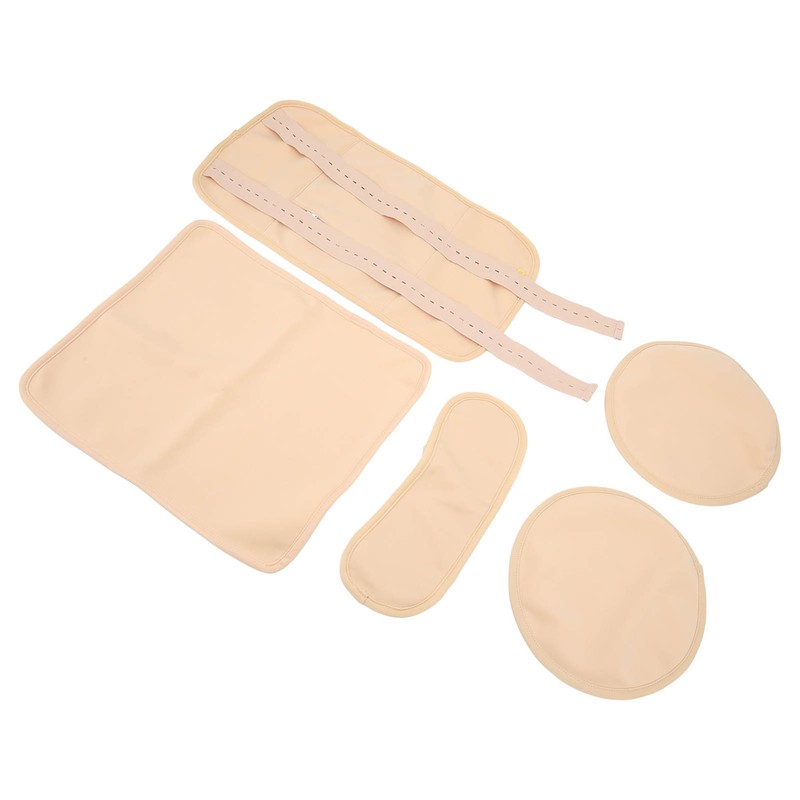 4pcs Castor Oil Packs Set Prevent Leakage Adjust Strap Reusable