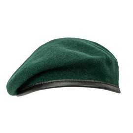 Wool British Military Beret, Green (Royal Marines), 62 cm