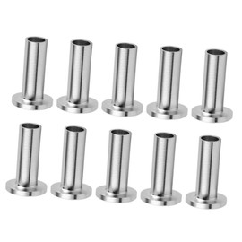 Operitacx 10Pcs Stainless Steel Wire Rope Protective Sleeves for Deck Cable Railing Heavy Duty Cable Protectors Easy to Install and Maintain Tension for DIY Projects