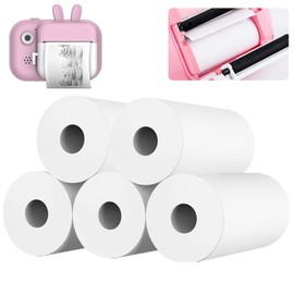 10 Rolls Photo Printing Paper for Kids Instant Printing Thermal Paper Refill Paper for Camera for Kids Boys Girls Students
