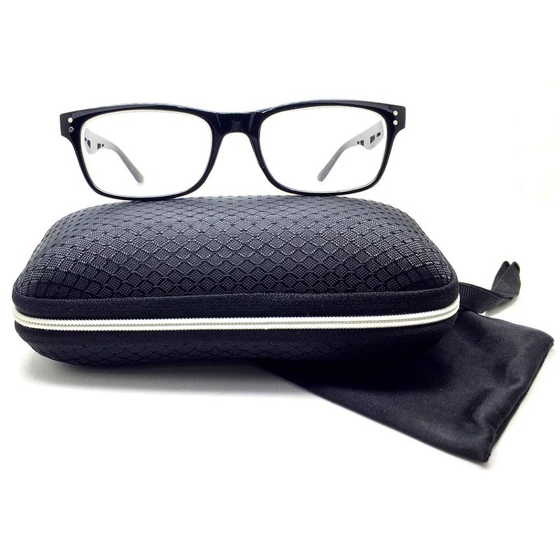 Nearsighted for Distance Myopia Glasses for Men Women Square 2-Pair