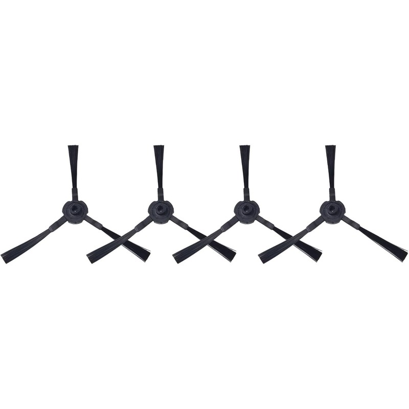 Paquete de 4 cepillos laterales para aspiradora Zaco V5s Pro