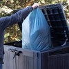 120 L Blue Bin Liners with Drawstring (120 L, Blue,