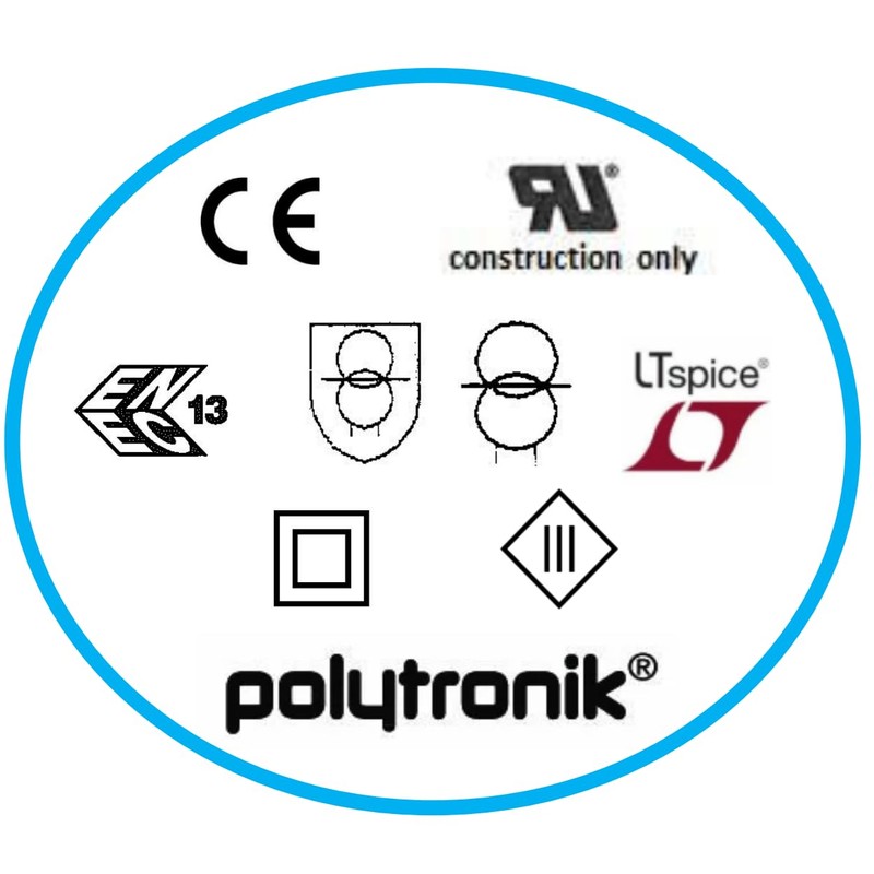 Sedlbauer 826016 Polytronik Basic Toroidal Transformer 50 VA - Input