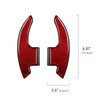 OYDDL 2pcs Steering Wheel Shift Paddle Extension Shift Paddles Sticker
