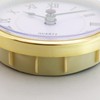 Baoblaze 90mm/3.54inch Quartz Clock/Insert with Roman Numeral, Quartz Movement Gold
