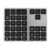 Wireless Number Pad 35 Keys Aluminum Alloy Ultrathin Rechargeable Ergonomic