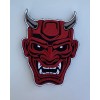 Unbranded Japanese Mask Embroidered Hook/Loop Morale Patch