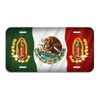 Mexico Flag Eagle Our Lady Of Guadalupe Auto License Plate