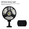 LED Solar Sensor Light Household Outdoor Garden Street Wall Light