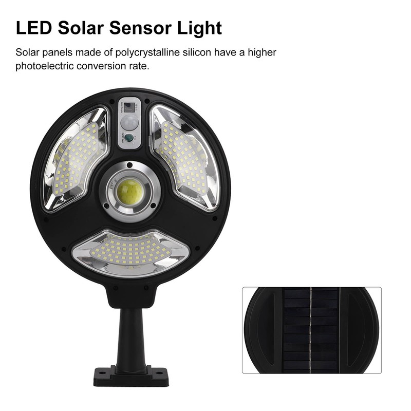 LED Solar Sensor Light Household Outdoor Garden Street Wall Light