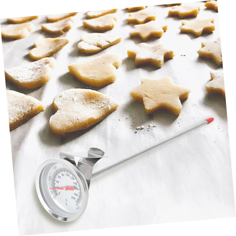 Outanaya Stainless Steel Meat Thermometer for Kitchen Barbecue Cooking Portable