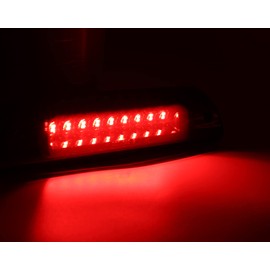 LED 3rd Third Brake Light for Tacoma 95-15, KEWISAUTO Smoked Black Center High Mount Brake Light Stop Light for Toyota Tacoma 1995-2015 Accessories (1PCS)