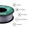 eSUN 3D 1.75mm Solid Silver PETG 3D Printer Filament 1KG