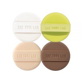 The Tool Lab Premium Puff Vest for Cushion / Regular Collection 4P Special Set 4P for Cushion (Aqua/Moist/Cover/Airy) / 더툴랩 프리미엄 퍼프 베스트 쿠션용 / 레귤러 모음 4P 기획세트 쿠션용4P(아쿠아/촉촉/커버/에어리)