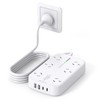 One Beat Surge Protected Power Board with 6 AC Outlets