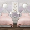Lush Decor Reyna Comforter Ruffled 3 Piece Bedding Set with