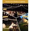 Tigerden 10Ft String Light Poles for Fence & Deck Railing,