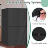 Safipotts Outdoor Sauna Cover, Heavy Duty Waterproof Sauna Cover for