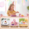 xlloest 400 x Mini Rainbow Cupcake Cases Muffin Cases Paper