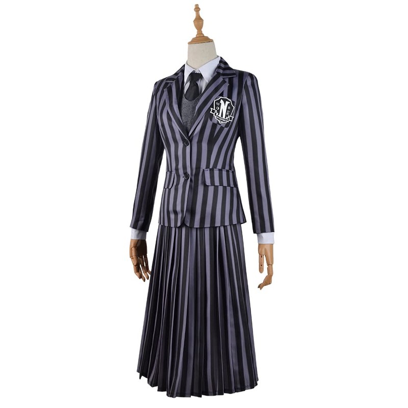 OSIAS Nevermore Academy Uniform Cosplay Costume (XL)