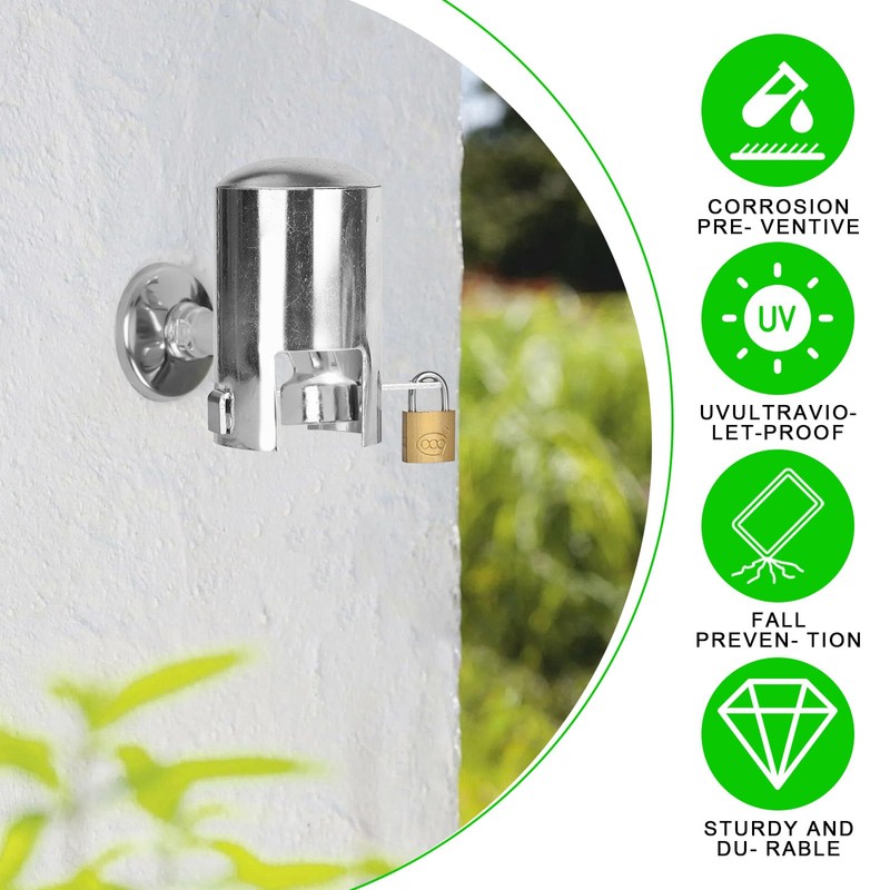 RUCUDIM Tap Lock, Tap Lock, Anti Theft Tap Lock, Outdoor
