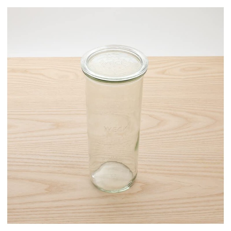 WECK WE784 Mold Shape Glass Canister, 51.0 fl oz (1,550