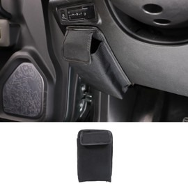 YinanIutos Car Center Console Lower Storage Bag Main Driver's Knee storage Bag Compatible with Hummer EV 2024-2025 Multifunctional Oxford Cloth Storage Bag Interior Accessories
