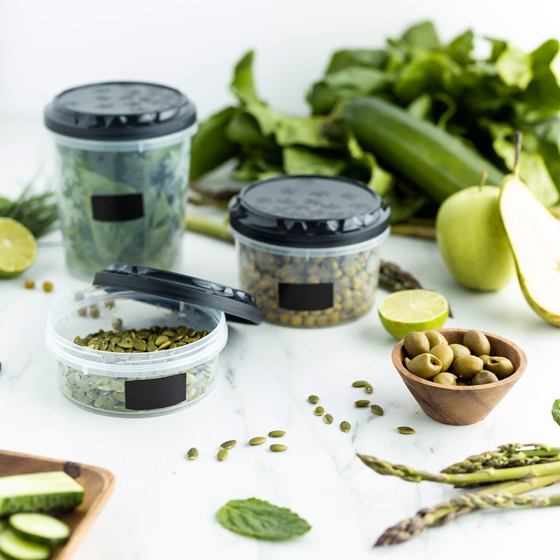 BranQ Home essential Rukkola Twist Set with Twist Lids BPA