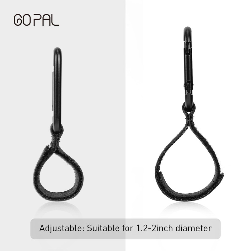 6 Pack Stroller Hooks for Bags, Baby Stroller Clips and