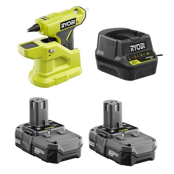 18-Volt Cordless Compact P306 Glue Gun Combo Kit with 2 Batteries and Charger (NO Retail Packaging, Comes in Bulk Packaging)