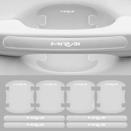 Mirai Door Handle Protector, Suitable for All Series, Car Parts, Door Handle Protection, Scratch-Resistant, Exterior Parts, Seal, Sticker, Cover, Includes Exclusive Logo, Easy Installation, Set of 8