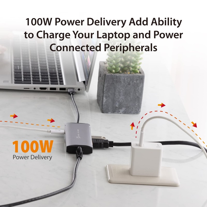 j5create Puerto de viaje USB-C de 10 Gbps compatible con