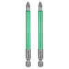 sourcing map 2pcs #2 Anti Slip Phillips Impact Screwdriver Bit