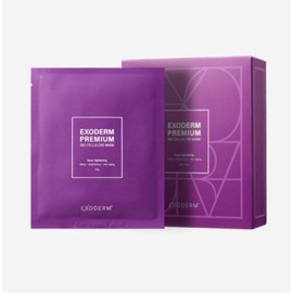 Exoderm/ Premium bio cellulose mask pack (face + neck) 10 sheets + additional 2 sheets / 엑소덤/ 프리미엄 바이오 셀룰로오스 마스크팩 (얼굴+목) 10매+추가2매