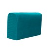 Ciieeo 6pcs Elastic Sofa Armrest Covers Soft Arm Rest Protectors