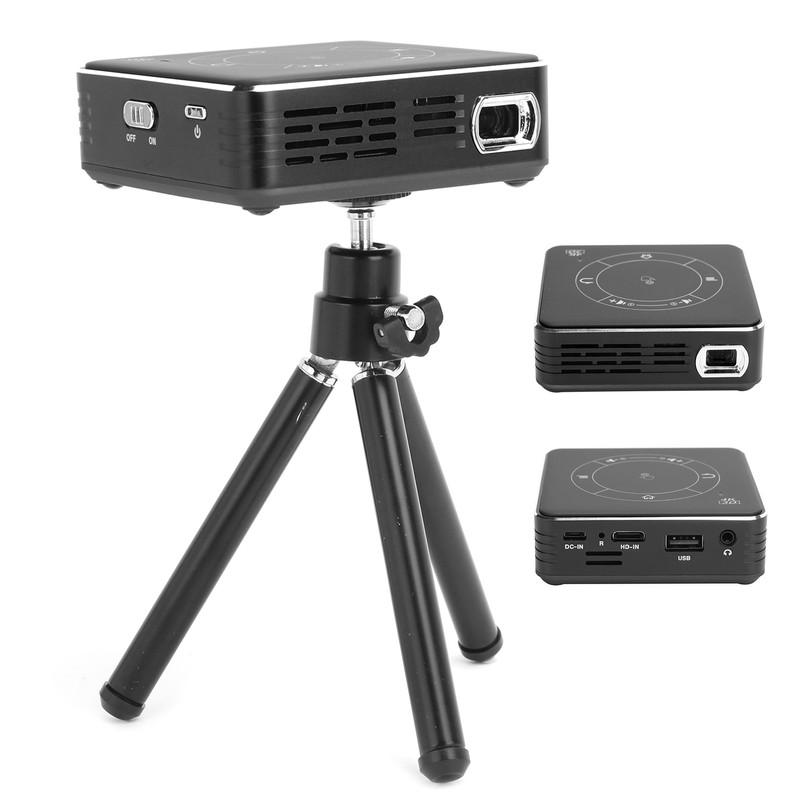 Mini Projector HD Smart Bluetooth Wireless Connection Home OnScreen Equipment